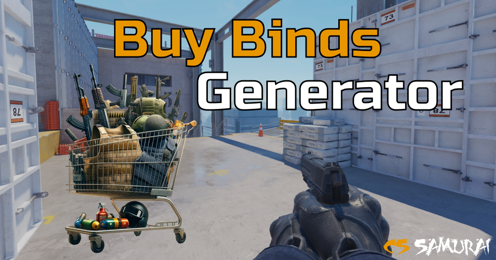 CS2/CS:GO Buy Binds GeneratorFeatured Image